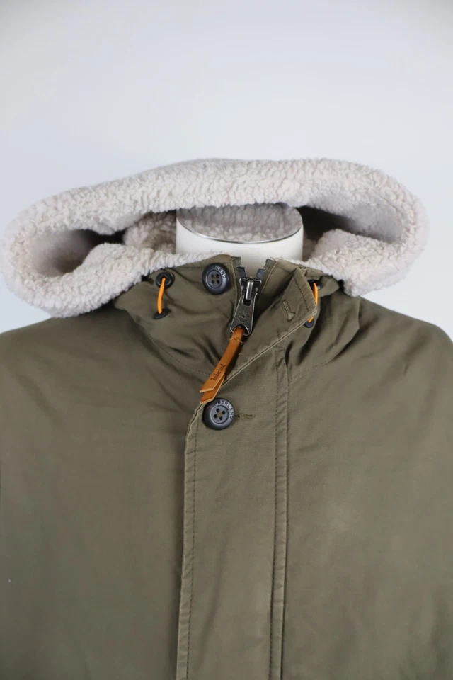 TIMBERLAND GIUBBINO IMBOTTITO PARKA GIACCA UOMO TG M MAN VINTAGE JACKET - Imagen 2 de 4