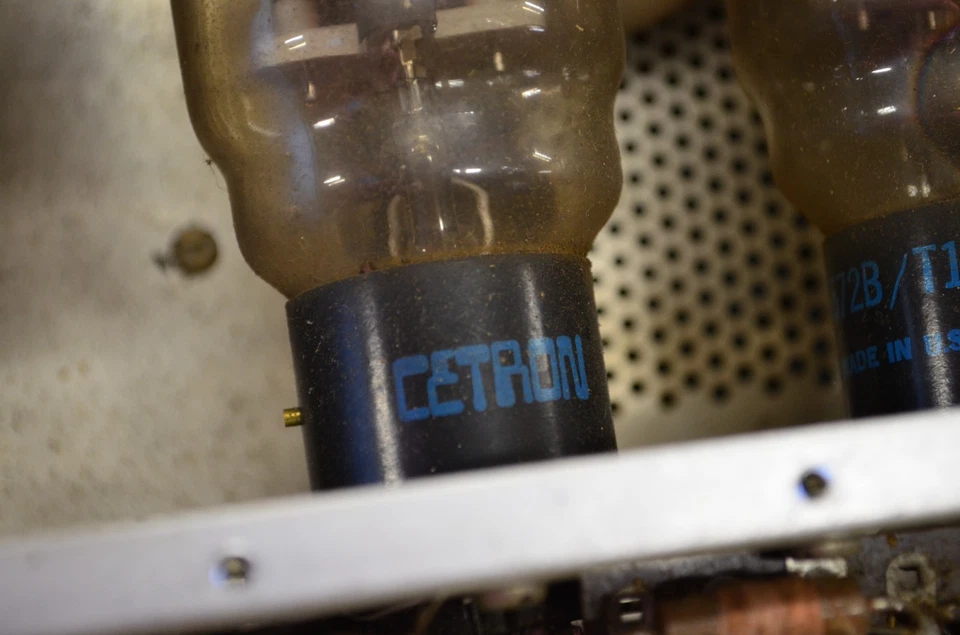 Heathkit SB-200 Linear Amplifier Cetron 572B Tubes Vintage Ham Radio Amp - Image 3 of 4