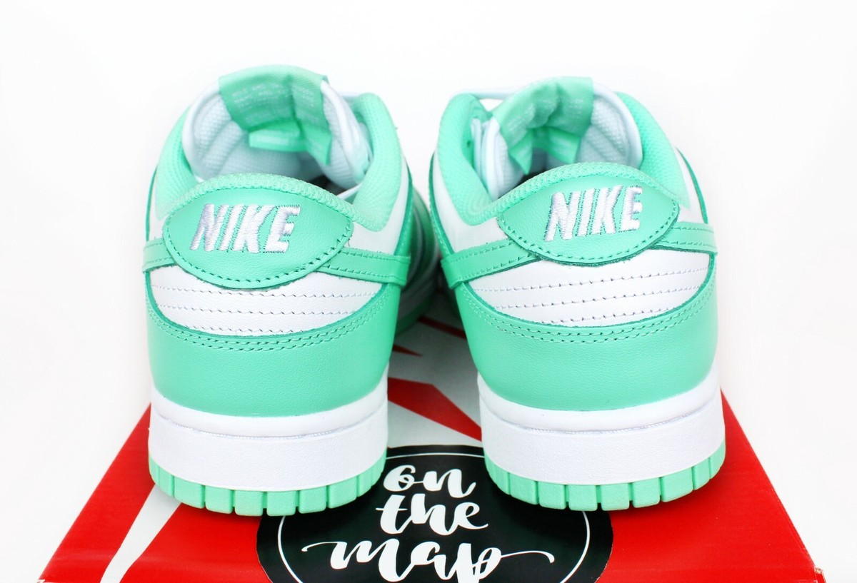 Nike Dunk Low W Green Glow White UK 3 4 5 6 7 8 9 US New