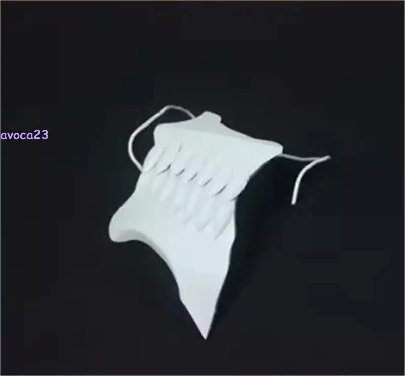 Anime BLEACH Grimmjow Jaegerjaques Cosplay Half Face Mask Costume Prop Halloween - Image 3 of 4