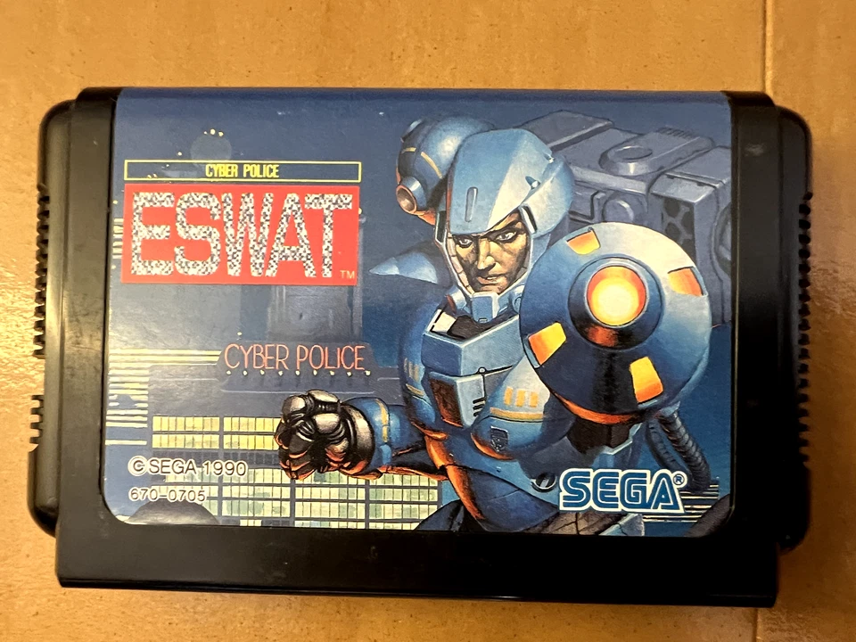 ESWAT Cyber Police Mega Drive Japan (box/manual) - Image 3 of 4