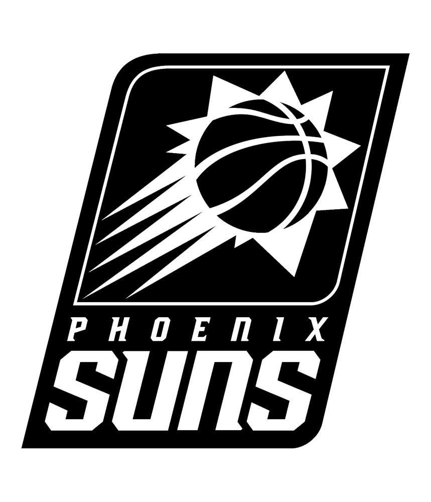 Phoenix Suns NBA Logo Vinyl Decal for Car Window Laptop Custom Size & Color