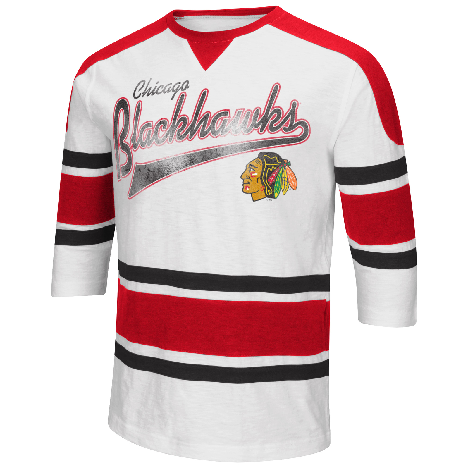 Модный мужской топ с рукавом от Chicago Blackhawks Deke 6990₽