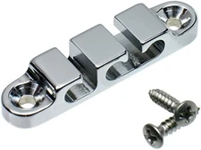 405200C 3-String Retainer/String Guide for Bass - CHROME with Screws