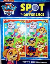 Nickelodeon Paw Patrol Spot the Difference Activity Book Pre-K NEW 