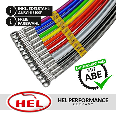 HEL Stahlflex Bremsleitungen  Seat Ibiza 6K GP01, mit ABE