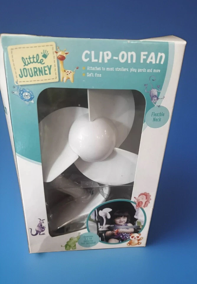 Dreambaby Ventilador Clásico con Clip Aletas Suaves - para Cochecitos de Bebé y Parque Infantil...b2 Foto 4 de 4