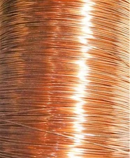 22 Gauge Soft Annealed Bare Copper Building Ground Wire Made In USA (25 FT)  