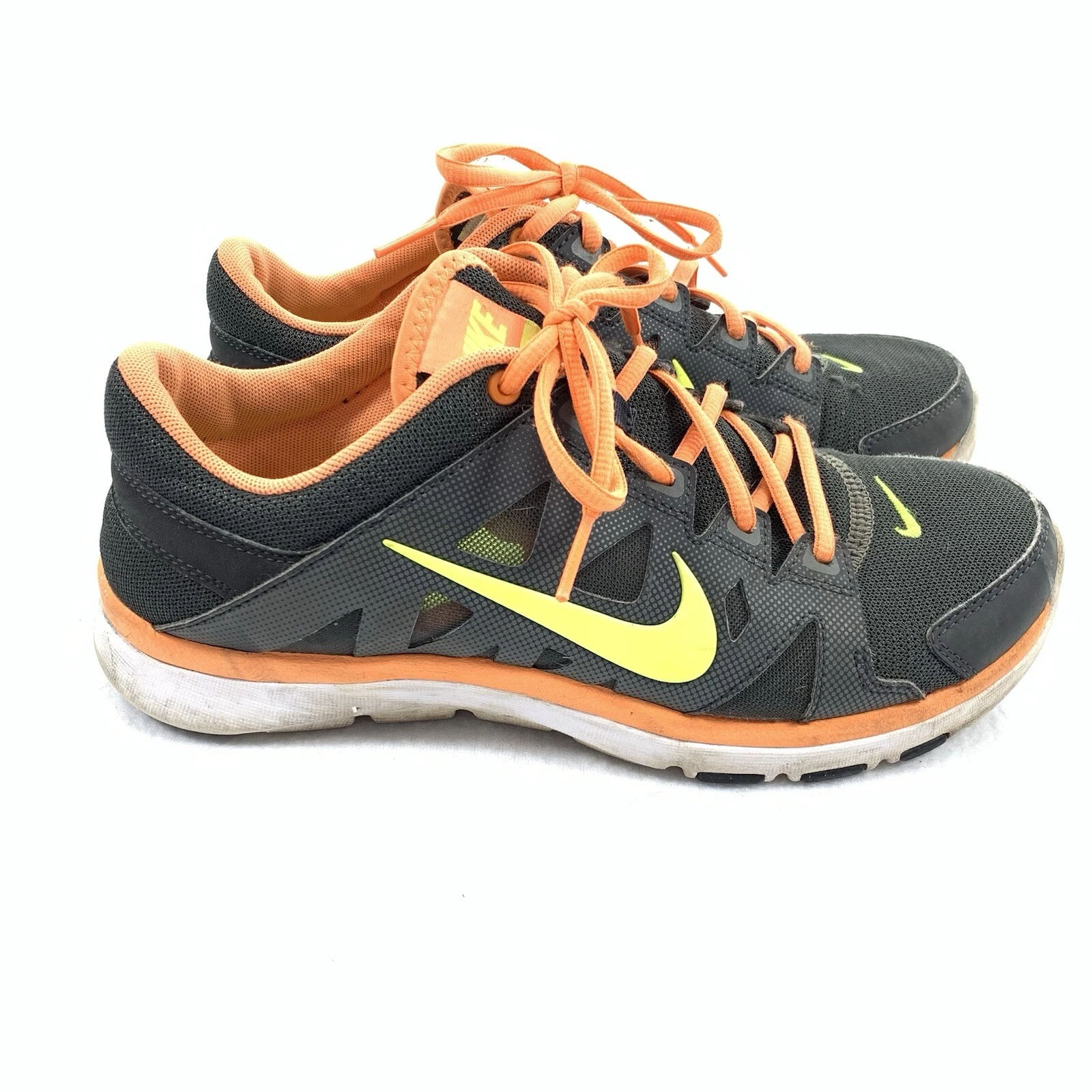 Baskets athlétiques Nike Flex Supreme TR 2 Training taille 8 femme noir orange