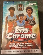 *2021/22 TOPPS CHROME OVERTIME ELITE BASKETBALL*SEALED BLASTER BOXES*NEW*SEALED*