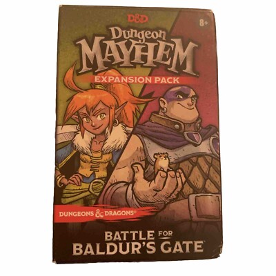 Dungeon Mayhem: Battle for Baldur s Gate Expansion Pack D&D Card Game Sealed