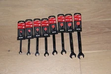 Milwaukee 8-Piece Standard Open-End Combination Wrench Set 8,10, 12, 13, 14-18mm