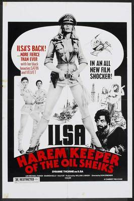 ILSA, HAREM KEEPER OF THE OIL SHEIKS Movie POSTER 27x40 B Dyanne Thorne Michael