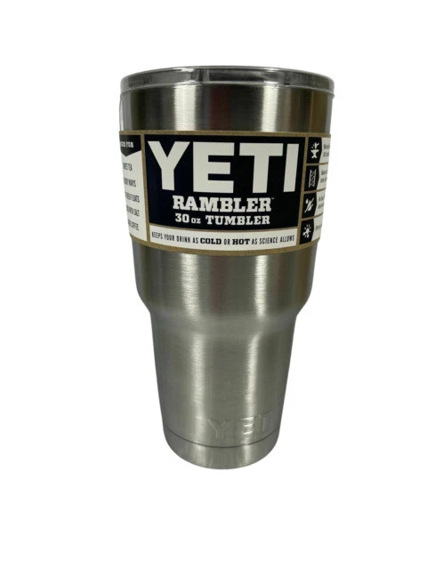 YETI Rambler 30 oz Stainless Steel Vacuum Insulated Tumbler w/MagSlider Lid