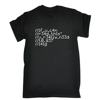Need To Get Laid Computer Code T-SHIRT It Programmer Geek Binary Geburtstag lustig