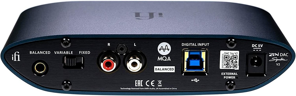 iFi ZEN DAC Signature V2 DAC (Digital Analog Converter) With USB