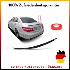 Heckspoiler Spoilerlippe Lippe Schwarz Glanz Für Mercedes-Benz E Klasse W212
