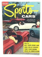 1956 Magazine CORVETTE PORSCHE FERRARI JAGUAR AC AUTO RACING SCCA VTG Sports Car