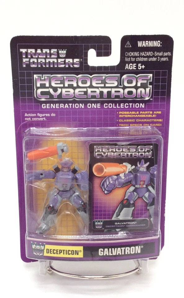 Hasbro TRANSFORMERS Heroes Of Cybertron Colección GEN ONE GALVATRON Foto 2 de 4