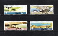 S2230   Southwest Africa  1980   water conservation in desert   4v.   MNH