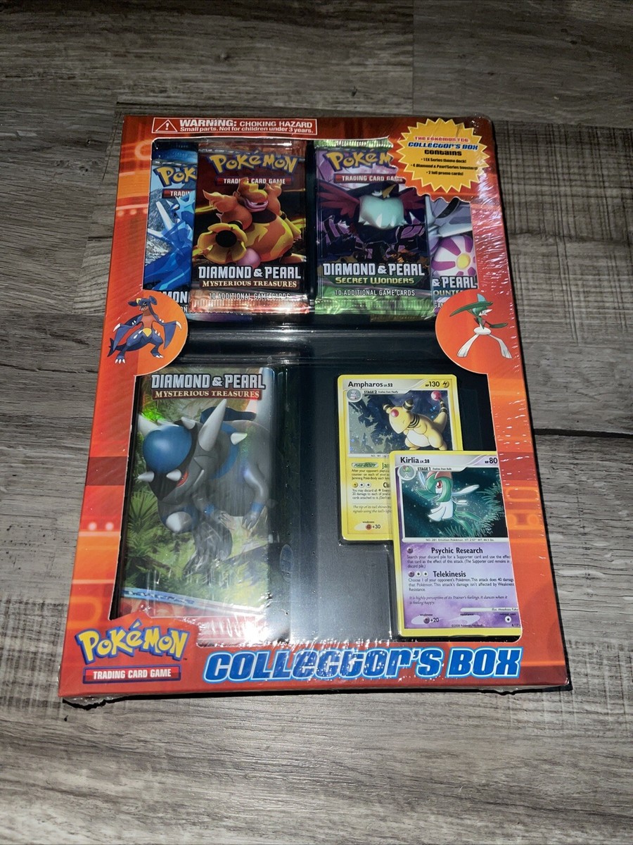 POKEMON DIAMOND PEARL COLLECTOR'S BOX FACTORY SEALED (4 BOOSTERS+