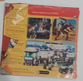Lego Star Wars 8036 Separatist Shuttle Instruction Manual Booklet Only