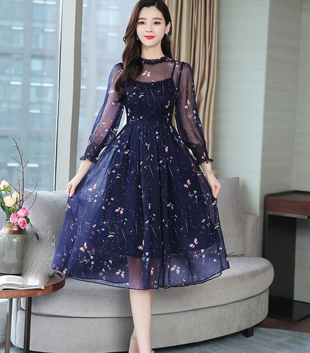 2021 Winter Evening Party Dress Women Lace Design Korean Fashion Vintage  Y2k Midi Dress Long Sleeve Black Cupcake Dress Female |  wholesaledoorparts.com