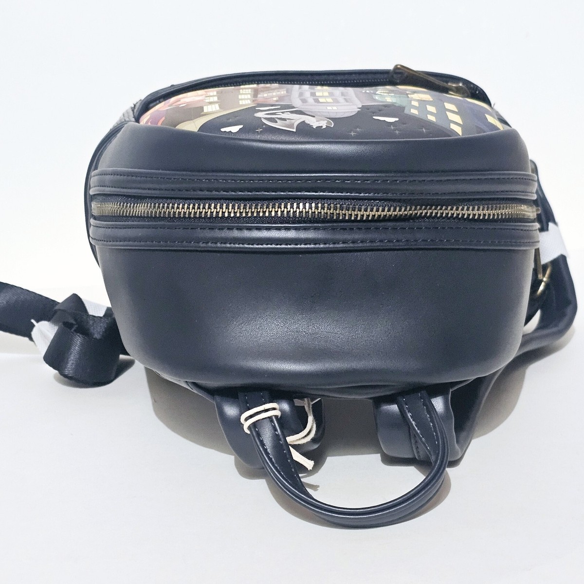 Harry Potter Loungefly Diagon Alley Navy Blue Sequin Mini Backpack Loungefly Harry Potter Diagon Alley Sequin Mini Backpack | eBay main image 2