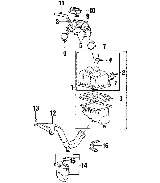 camry intake diagram download wiring diagramtoyota oem 02 06 camry air intake resonator 178930h050 for saletoyota oem 02 06 camry air