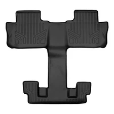 Smartliner Black 2nd & 3rd Row Floor Liner for Cadillac XT6