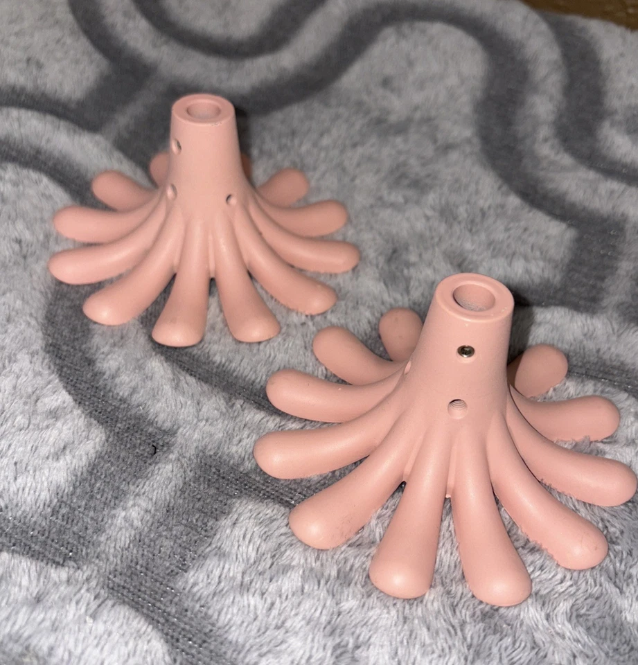 Sistema de cable retro Pottery Barn Kids PBK rosa flor arte Foto 4 de 4