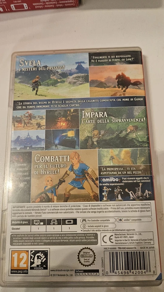 The Legend of Zelda: Breath of the Wild - switch - ( usato ), foto 2 di 3