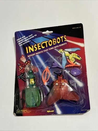 Insectobots Vintage Toy Robot Toysmith 1998- Transforming Robots NEW & Sealed