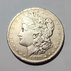 1883 Morgan Silver Dollar $1 0.900 Fine Business Strike NEW ORLEANS KM#110