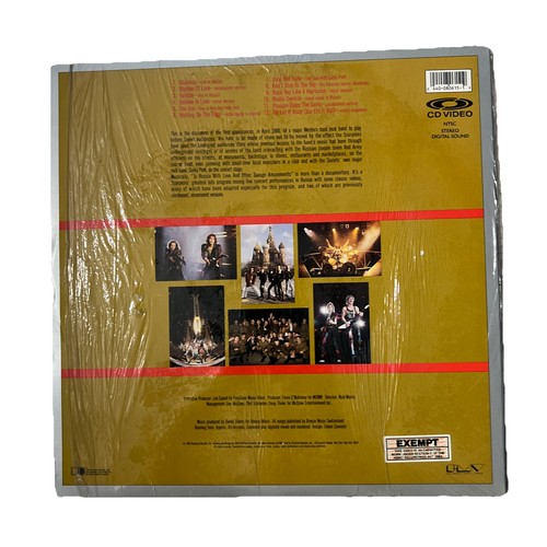Scorpions : To Russia With Love & Other Savage Amusements Laserdisc LD NOT DVD - Picture 2 of 5