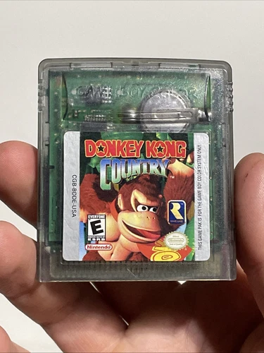 Donkey Kong Country (Nintendo Game Boy Color 2000) TESTED SAVES