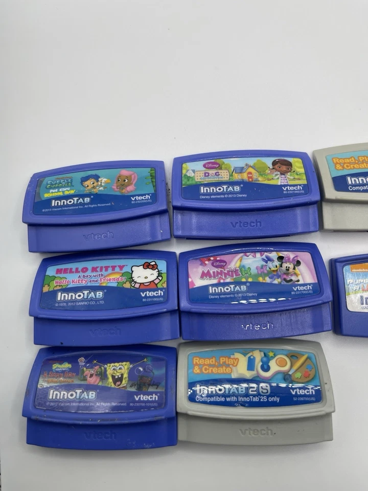 Vtech InnoTab Game Cartridges Lot Of 8 Innotab, Innotab 2, Innotab 3 - Image 3 of 4