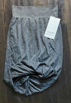 NWT Lululemon Bliss Boulevard Mini Skirt Sz4 Slinky Fabric Adj Length-So Cute!!