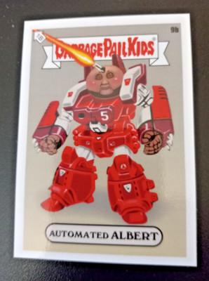 2022 Topps MLB x GPK Garbage Pail Kids: Series 1 Automated Albert (Pujols) 9b