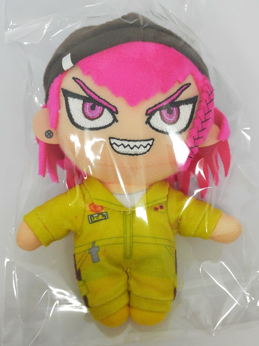 Danganronpa 1 & 2 Kazuichi Soda Plush Keychain DR1 DR2 Spike