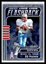 2020 Panini Absolute #FF-WM Warren Moon Fantasy Flashback