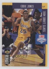 1994-95 Collector's Choice Draft Class Gold Foil Signature Eddie Jones #415 2u3