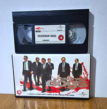 Universal Reservoir Dogs VHS Tape PAL 1992 18 Original Uncut Quentin Tarantino