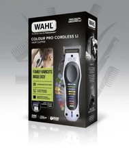 Wahl Colour Pro Cordless Li Hair Clipper 120 Minutes Run Time BNIB 