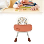 Adjustable Baby High Chair With Dual Layered Tray For 6 Months To 6 Years Old Ch
