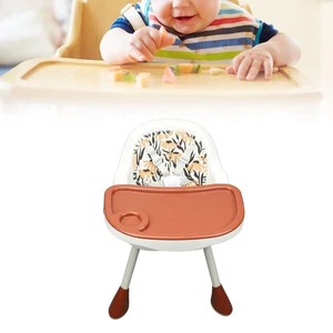 Adjustable Baby High Chair With Dual Layered Tray For 6 Months To 6 Years Old Ch