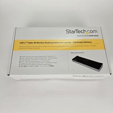 StarTech Triple 4k Monitor Usb-c Docking Station DK30CH2DPPD - SEALED