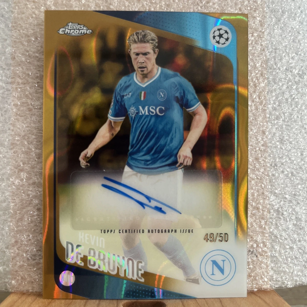 Topps Chrome Premier League 2025-26 Kevin de Bruyne #CA-KDB for