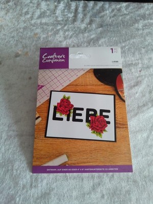 Stempel/Clearstamp/Crafter´s Companion/neu/''LIEBE''
