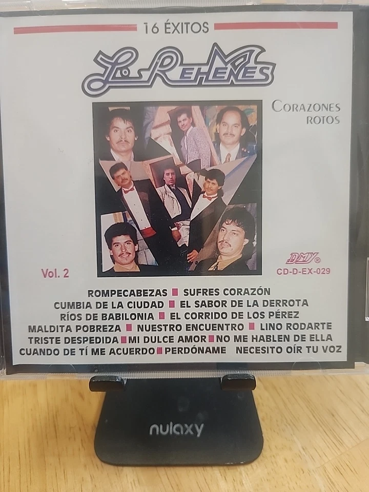 Los Rehenes (Javier Torres) "16 Exitos Vol 2 * Corazones Rotos" DMY 1992 — 第 2/4 张图片